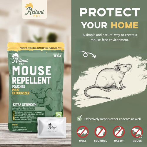 Reliant Pet Mouse Repellent Pouches
